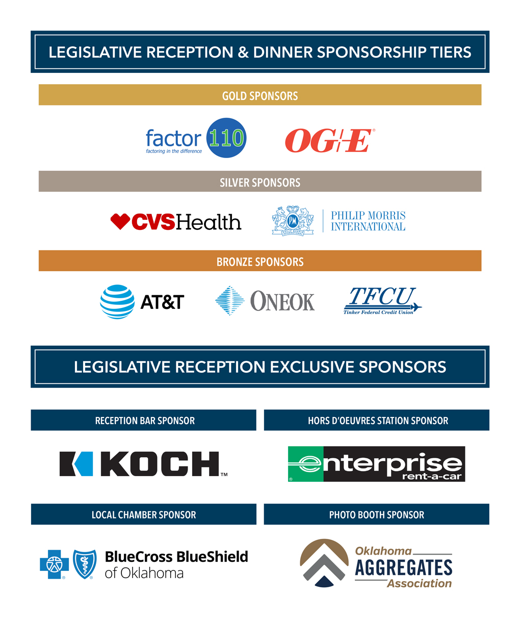 2026 Legislative Dinner Sponsors